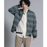 aimoha men Urban Grid Bomber ジャケット ブルゾン | aimoha men | 詳細画像29