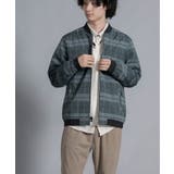 aimoha men Urban Grid Bomber ジャケット ブルゾン | aimoha men | 詳細画像30