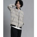 aimoha men Urban Grid Bomber ジャケット ブルゾン | aimoha men | 詳細画像35