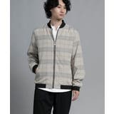 aimoha men Urban Grid Bomber ジャケット ブルゾン | aimoha men | 詳細画像36