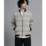 aimoha men Urban Grid Bomber ジャケット ブルゾン | aimoha men | 詳細画像38