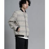 aimoha men Urban Grid Bomber ジャケット ブルゾン | aimoha men | 詳細画像39