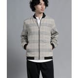 aimoha men Urban Grid Bomber ジャケット ブルゾン | aimoha men | 詳細画像44