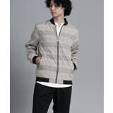 aimoha men Urban Grid Bomber ジャケット ブルゾン | aimoha men | 詳細画像45