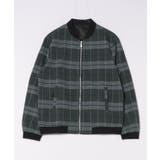 aimoha men Urban Grid Bomber ジャケット ブルゾン | aimoha men | 詳細画像4