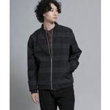 aimoha men Urban Grid Bomber ジャケット ブルゾン | aimoha men | 詳細画像6
