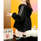 ワッフルオーバーサイズパーカー 韓国ファッション ワンピース | aimoha | 詳細画像10