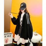 ワッフルオーバーサイズパーカー 韓国ファッション ワンピース | aimoha | 詳細画像12