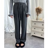 リラックスワイドパンツ スウェットパンツ 韓国ファッション | aimoha | 詳細画像35