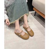 【shoes 365】パールデザインストラップミュールシューズ | aimoha | 詳細画像9