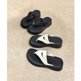 【shoes 365】厚底トングサンダル | aimoha | 詳細画像3