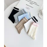 [2025 MOSOX NEW COLLECTION]ダブルフリルソックス | aimoha  | 詳細画像8 