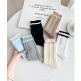 [2025 MOSOX NEW COLLECTION]ダブルフリルソックス | aimoha  | 詳細画像10 