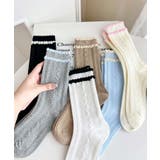 [2025 MOSOX NEW COLLECTION]ダブルフリルソックス | aimoha  | 詳細画像11 