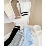 [2025 MOSOX NEW COLLECTION]ダブルフリルソックス | aimoha  | 詳細画像12 