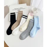 [2025 MOSOX NEW COLLECTION]ダブルフリルソックス | aimoha  | 詳細画像13 