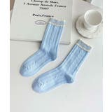 [2025 MOSOX NEW COLLECTION]ダブルフリルソックス | aimoha  | 詳細画像3 