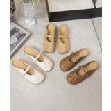 【shoes 365】ギャザーデザインメリージェーンミュール | aimoha | 詳細画像6