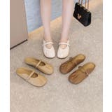 【shoes 365】ギャザーデザインメリージェーンミュール | aimoha | 詳細画像7