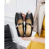 【shoes 365】スクエアトゥメリージェーンシューズ | aimoha | 詳細画像2