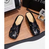 【shoes 365】クロスオープントゥミュール | aimoha  | 詳細画像4 