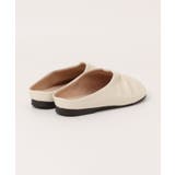 【shoes 365】ギャザーデザインフラットミュール | aimoha  | 詳細画像4 