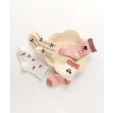 ピンク系のキッズソックス4足セット | aimoha kids | 詳細画像9