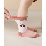 ピンク系のキッズソックス4足セット | aimoha kids | 詳細画像20