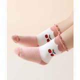 ピンク系のキッズソックス4足セット | aimoha kids | 詳細画像21