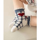 ブルーのキッズソックス4足セット | aimoha kids | 詳細画像21
