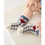 ブルーのキッズソックス4足セット | aimoha kids | 詳細画像22