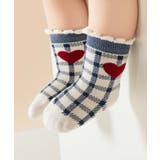 ブルーのキッズソックス4足セット | aimoha kids | 詳細画像24
