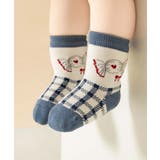 ブルーのキッズソックス4足セット | aimoha kids | 詳細画像33
