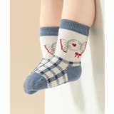 ブルーのキッズソックス4足セット | aimoha kids | 詳細画像34