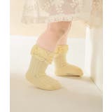 パステルカラーのフリルキッズソックス6足セット | aimoha kids | 詳細画像43