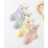 くまさんキッズソックス4足セット | aimoha kids | 詳細画像8