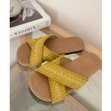 クロス編みデザインサンダル | aimoha  | 詳細画像3 