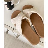 クロス編みデザインサンダル | aimoha  | 詳細画像5 