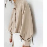 シャツワンピース 長袖 ロングシャツ | aimoha  | 詳細画像13 