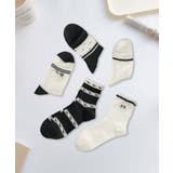 5足セット12タイプ【MOSOX】ガーリーデザインレーヨン混ソックス  | aimoha  | 詳細画像10 