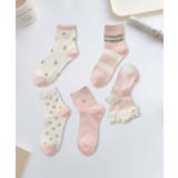 5足セット12タイプ【MOSOX】ガーリーデザインレーヨン混ソックス  | aimoha  | 詳細画像31 