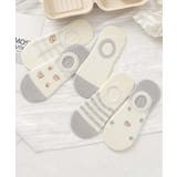 5足セット5柄【MOSOX】ガーリーデザインコットン混カバーソックス | aimoha  | 詳細画像9 