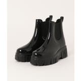 厚底ショートレインブーツ レインシューズ ゴム長靴 | aimoha  | 詳細画像2 