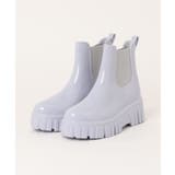 厚底ショートレインブーツ レインシューズ ゴム長靴 | aimoha  | 詳細画像3 