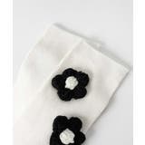 [2025 MOSOX NEW COLLECTION]3Dフラワーソックス | aimoha  | 詳細画像5 