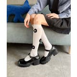 [2025 MOSOX NEW COLLECTION]3Dフラワーハイソックス | aimoha  | 詳細画像1 