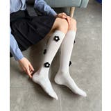 [2025 MOSOX NEW COLLECTION]3Dフラワーハイソックス | aimoha  | 詳細画像16 