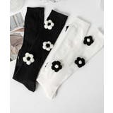 [2025 MOSOX NEW COLLECTION]3Dフラワーハイソックス | aimoha  | 詳細画像3 