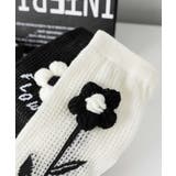 2足セット メッシュフラワーソックス | aimoha  | 詳細画像8 