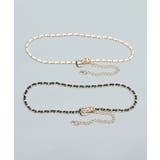 【Jasmine】ゴールドチェーンロングベルト | aimoha  | 詳細画像2 